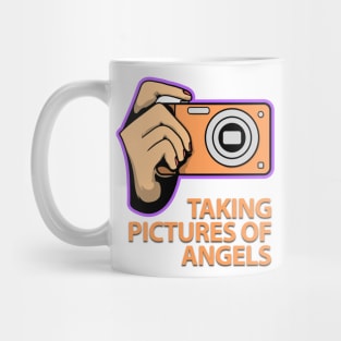 taking pictures of angels Mug